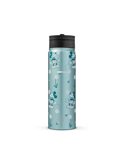Joyjolt Disney Retro Vintage 22 Oz. Water Bottle In Blue