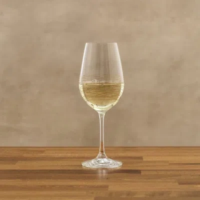 Joyjolt Golden Royale Red Wine Glasses In Clear