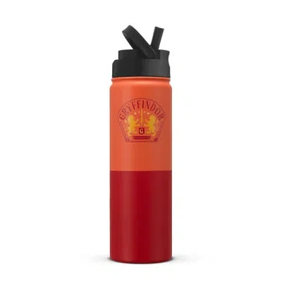 Joyjolt Harry Potter Gryffindor Stainless Steel Water Bottle - 22 oz In Red