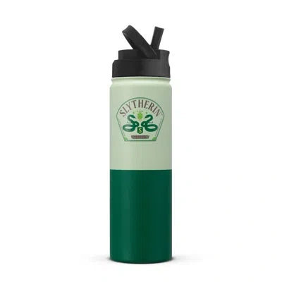 Joyjolt Harry Potter Slytherin Stainless Steel Water Bottle - 22 oz In Green