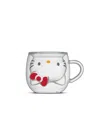 Joyjolt Hello Kitty 3d Double Wall Coffee Mug In No Color