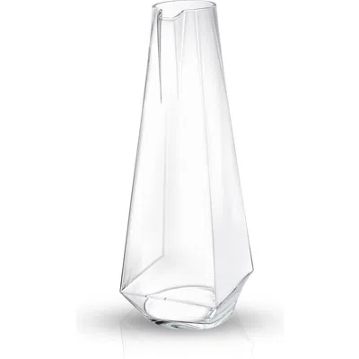 Joyjolt Infiniti Crystal Beverage Pitcher In Transparent