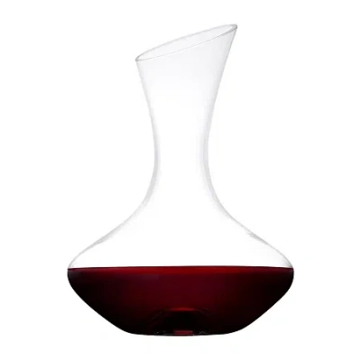 Joyjolt Lancia Crystal Wine - 40 oz Decanter In Transparent