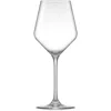Joyjolt Layla White Set Of 4 Stemmed White Wine Glasses In Clear