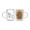 Joyjolt Mickey And Pluto Aroma Espresso Cup In White