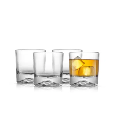 Joyjolt Radiant Double Old Fashioned Tumblers In Clear