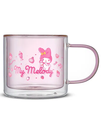 Joyjolt Sanrio My Melody Double Wall Coffee Mug In Multi