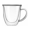 Joyjolt Serene 2-pc. Cappuccino Cup In White