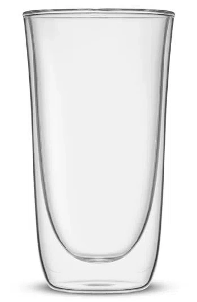 Joyjolt Set Of 2 Spike Beverage Glasses In Transparent