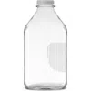 Joyjolt Set Of 3 Reusable Glass Beverage Bottles In Clear