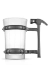 Joyjolt Single Hammer Handle Beer Mug In Clear