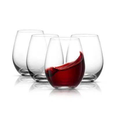 Joyjolt Spirits Stemless Wine Glass, 19oz. In Clear