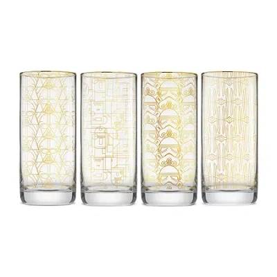 Joyjolt Star Wars Deco 4-pc. Drinkware Set In White