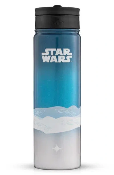 Joyjolt Star Wars Hoth Stainless Steel Water Bottle In Blue