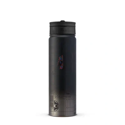 Joyjolt Star Wars Linear Vader Vacuum Insulated Water Bottle, 22oz Set Of 1 In Black