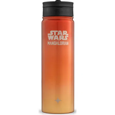 Joyjolt Star Wars Tatoonie Stainless Steel Water Bottle In Orange