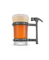 Joyjolt Tools Collection Single Beer Mug With Hammer Handle, 17 oz In Clear