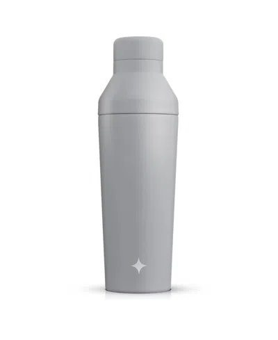Joyjolt Vacuum Insulated Cocktail Shaker, 20 oz In Gray