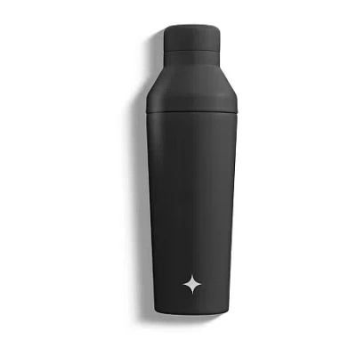 Joyjolt Vacuum Insulated Protein - 20 oz Cocktail Shaker In Black