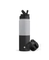 Joyjolt Water Bottle With Flip Lid, Sport Straw Lid, 22 oz In Multi