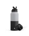 Joyjolt Water Bottle With Flip Lid, Sport Straw Lid, 32 oz In Multi