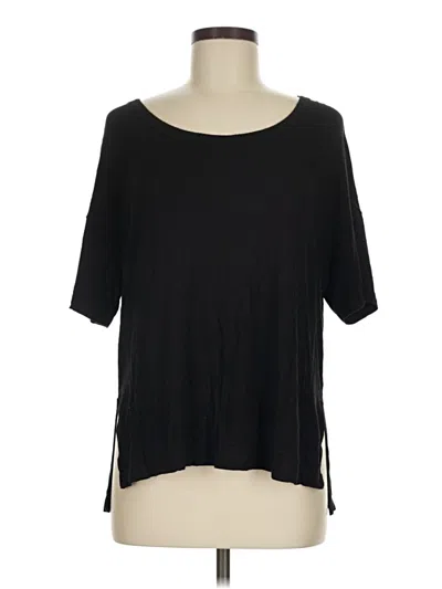 Pre-owned Joylab 3/4 Sleeve T-shirt In Black
