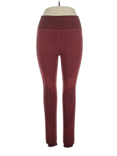 Pre-owned Joylab Active Pants In Burgundy