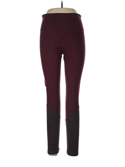 Pre-owned Joylab Active Pants In Burgundy