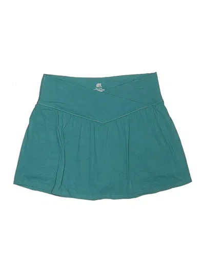 Pre-owned Joylab Active Skort In Teal