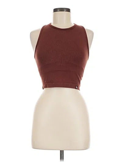 Pre-owned Joylab Active Tank Top In Brown