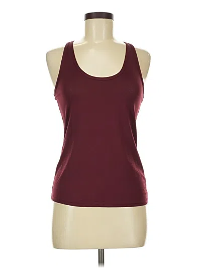 Pre-owned Joylab Active Tank Top In Burgundy