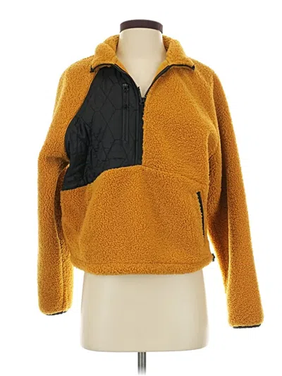 Pre-owned Joylab Cardigan Sweater In Yellow