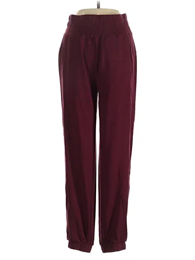 Pre-owned Joylab Casual Pants In Burgundy