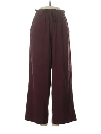 Pre-owned Joylab Casual Pants In Burgundy