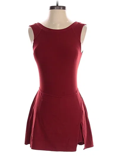 Pre-owned Joylab Cocktail Dress In Burgundy