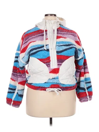 Pre-owned Joylab Fleece Jacket In Blue
