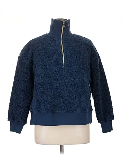 Pre-owned Joylab Fleece Jacket In Blue