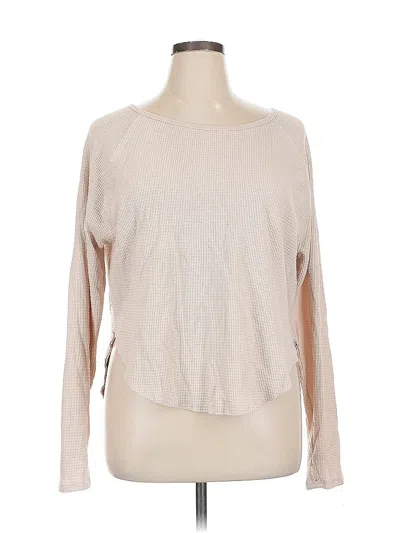 Pre-owned Joylab Long Sleeve T-shirt In Brown