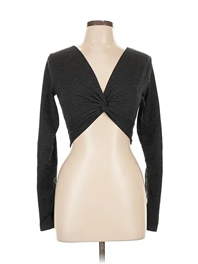 Pre-owned Joylab Long Sleeve T-shirt In Gray