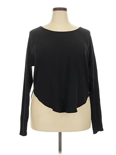 Pre-owned Joylab Long Sleeve T-shirt In Black