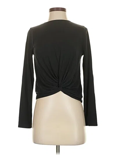 Pre-owned Joylab Long Sleeve T-shirt In Black