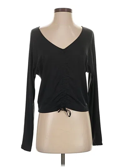 Pre-owned Joylab Long Sleeve T-shirt In Black