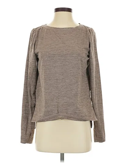 Pre-owned Joylab Long Sleeve T-shirt In Brown