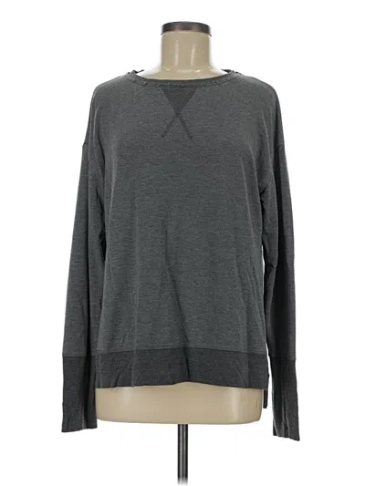 Pre-owned Joylab Long Sleeve T-shirt In Gray