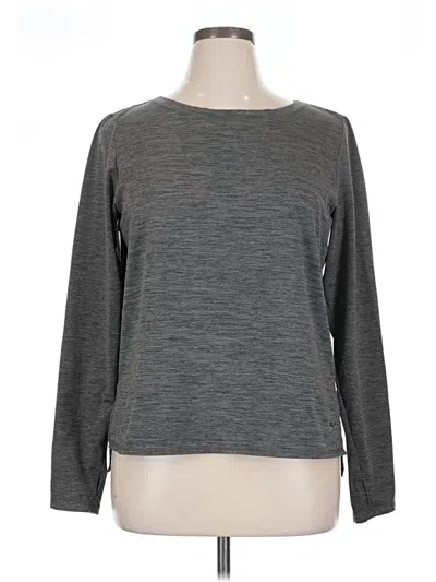 Pre-owned Joylab Long Sleeve T-shirt In Gray