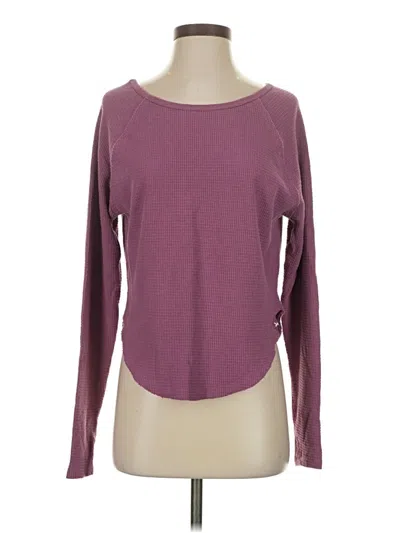 Pre-owned Joylab Long Sleeve T-shirt In Purple