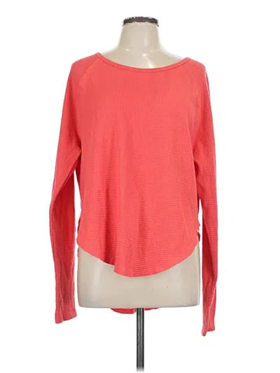 Pre-owned Joylab Long Sleeve T-shirt In Red