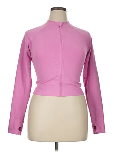 Pre-owned Joylab Long Sleeve Turtleneck In Pink