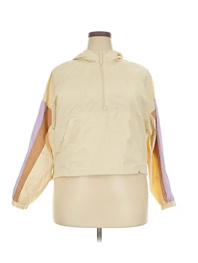 Pre-owned Joylab Poncho In Yellow