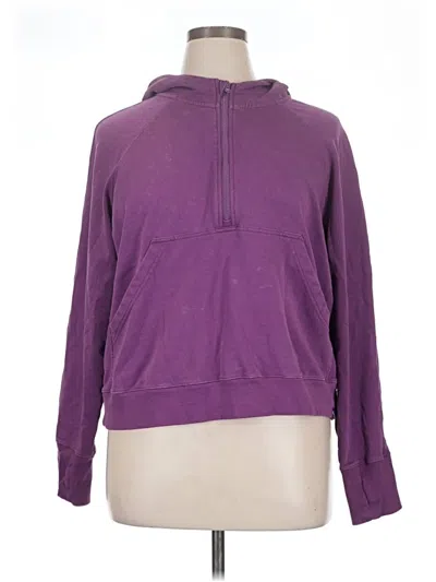 Pre-owned Joylab Pullover Hoodie In Purple